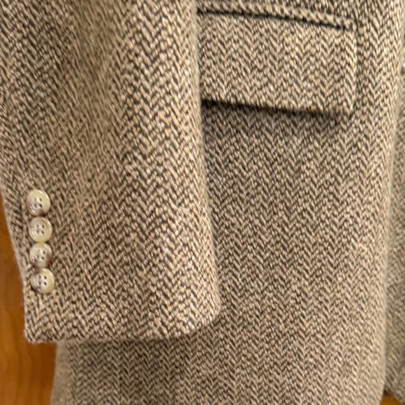 Ralph Lauren Brown Herringbone Blazer - Picture 5 of 9